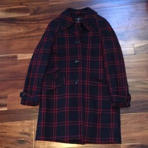 Plaid coat